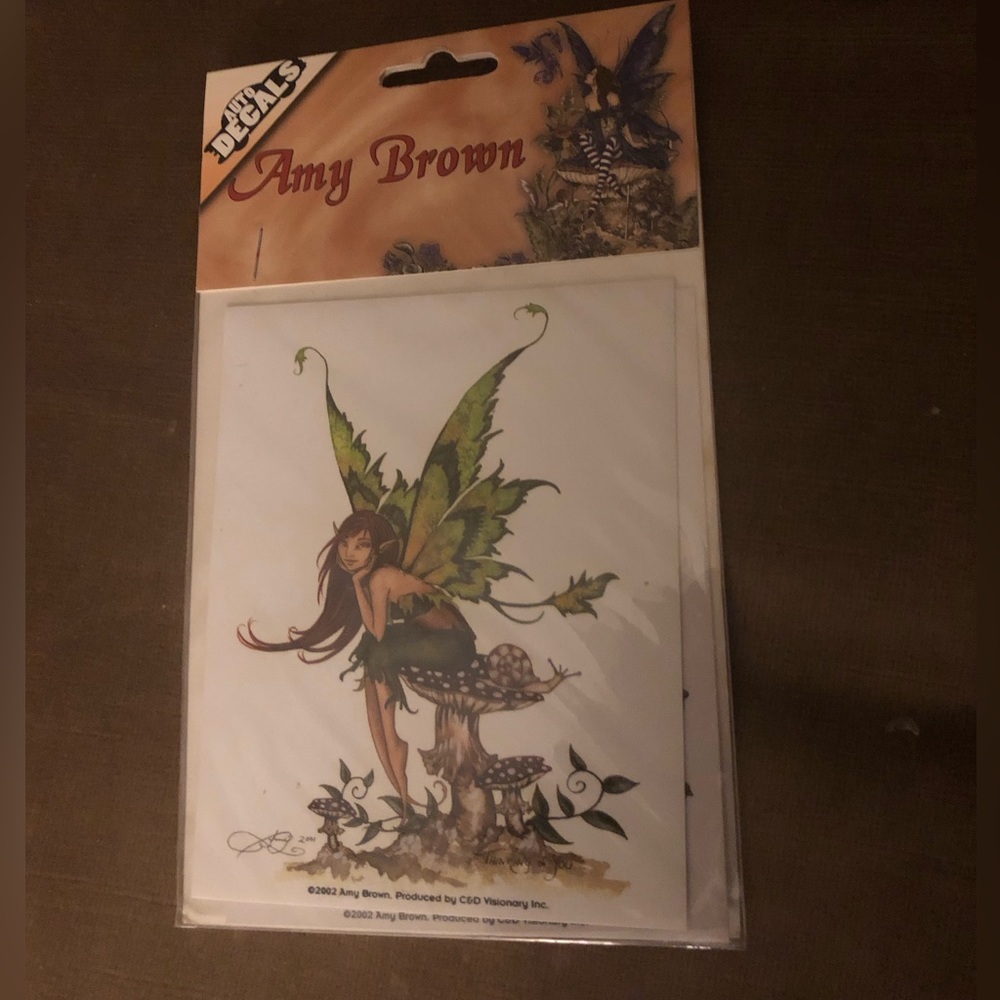 🎃Vintage 2002 Amy Brown Auto Decals (2)-630 $18 or $15 w/offer